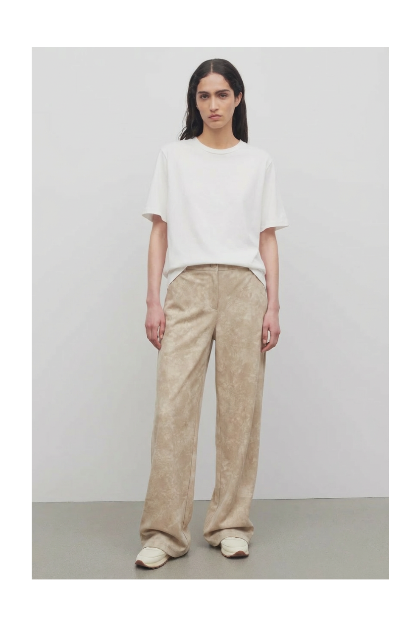 Pantalon de Cuerina Vintage
